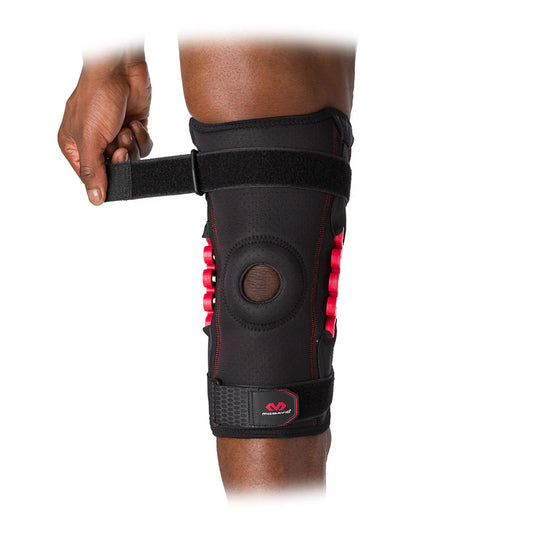 NRG Knee Brace w/ Spring Hinge Heavy-Duty