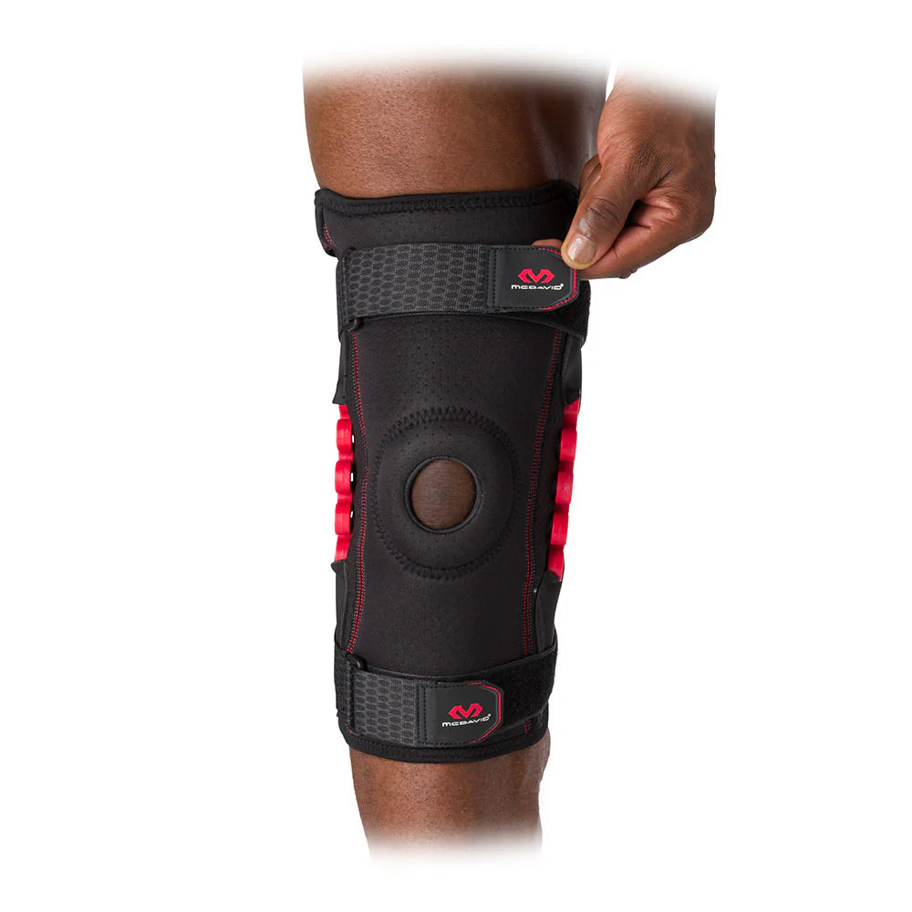 NRG Knee Brace w/ Spring Hinge Heavy-Duty