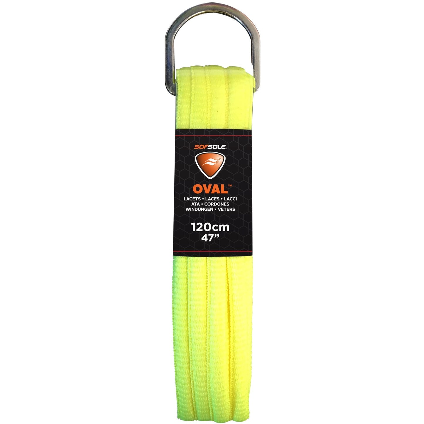 Oval 120cm NEONYELLOW