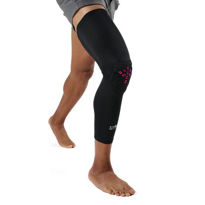 HEX Viz Leg Sleeve Single Black/Pink