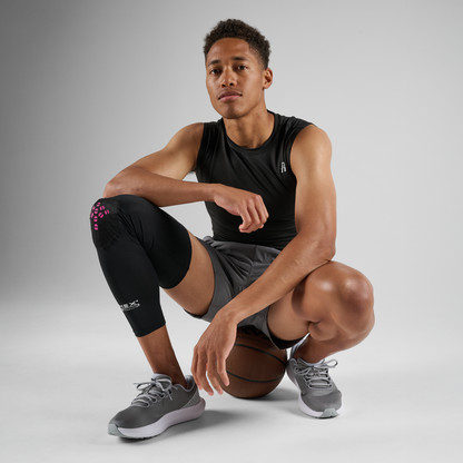 HEX Viz Leg Sleeve Single Black/Pink